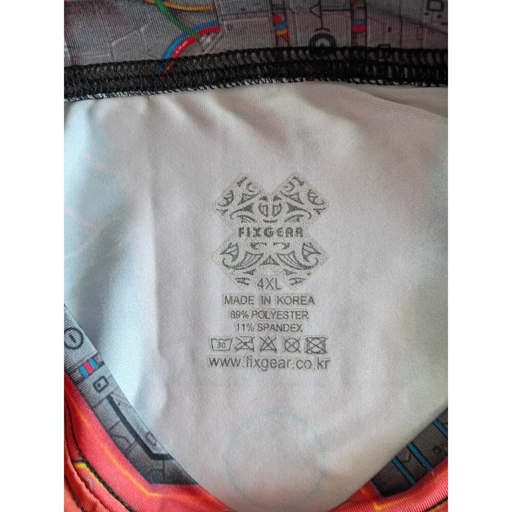 Fix Gear Iron Man Crossroad Series Long Sleeve Compression Shirt Size 4 XL - Picture 3 of 3